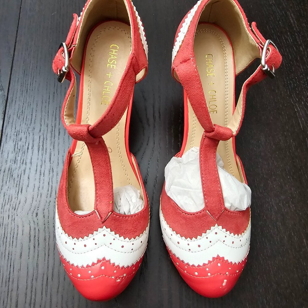 Chase and Chloe Mary Jane Heels for Dancing! Brand new in box! Size 7